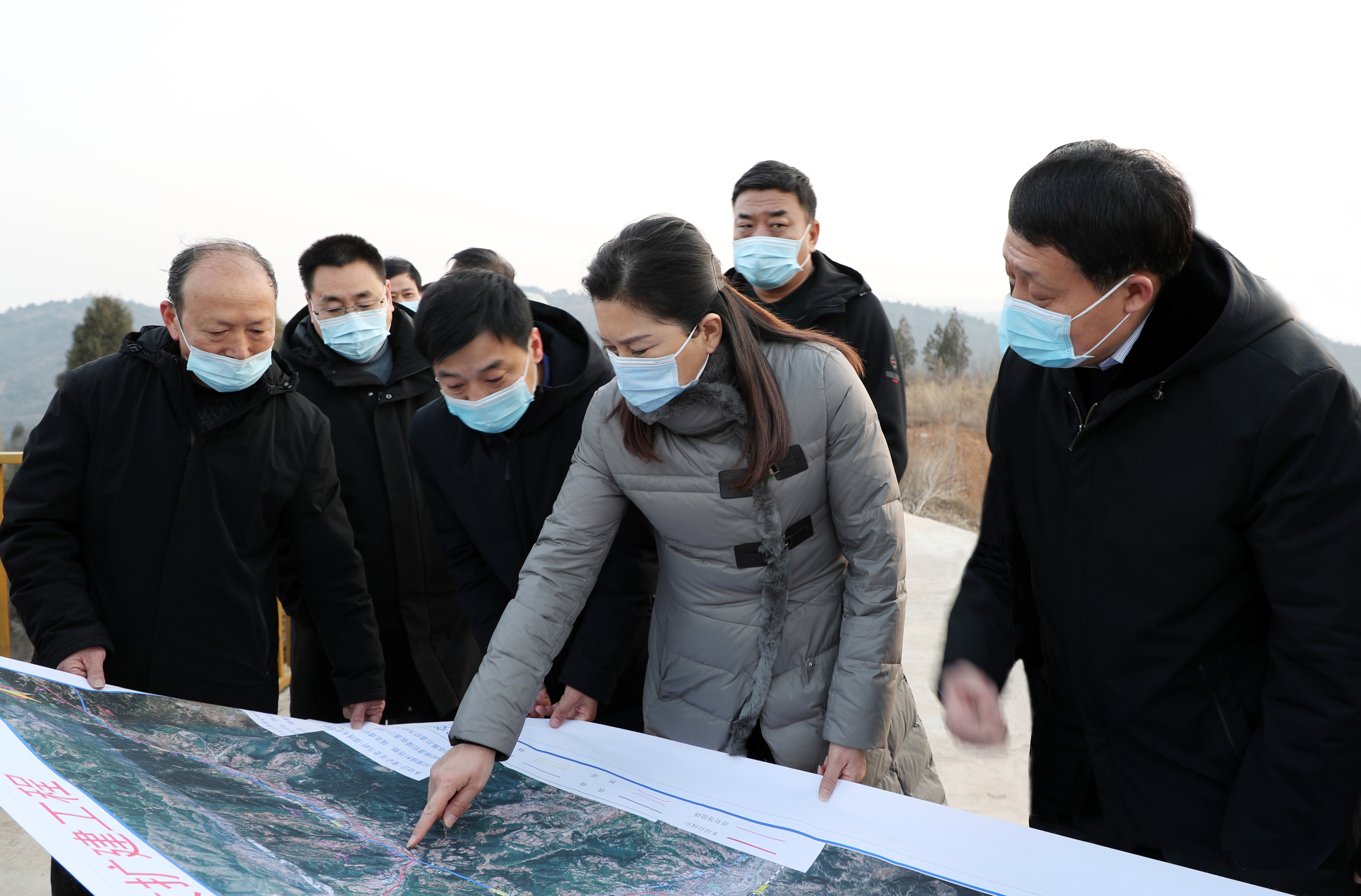 任彩虹调研十四五重点项目